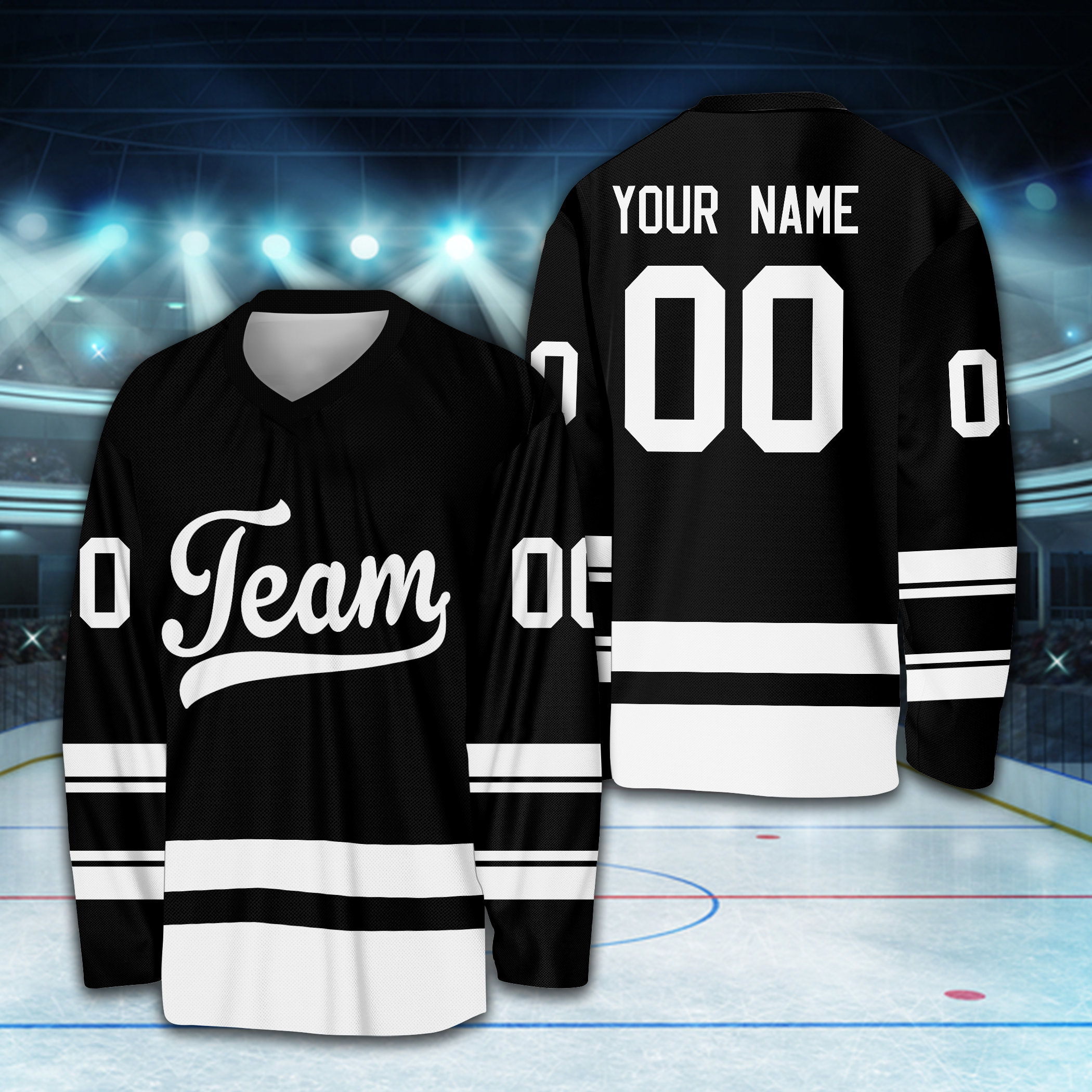 Chandail hockey personnalisé pas cher sale
