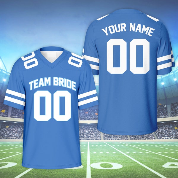 Custom Married Couple Football Jersey Personalized Groom Bride Couple Football Jersey Wedding Game Day Jersey For American Football Fan