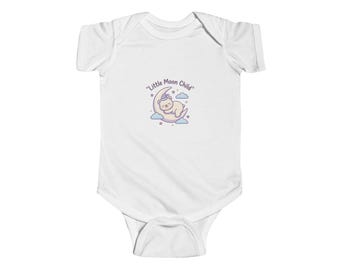 Little Moon Child Infant Bodysuit | Moon Baby Graphic