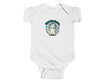 Cute Astronaut Sloth Infant Bodysuit | Space Animal Baby Onesie