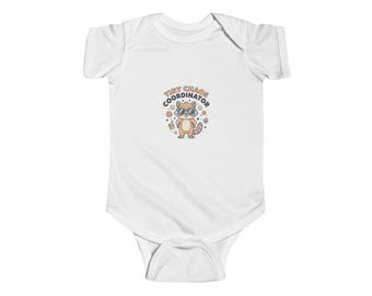 New Baby Coordinator Bodysuit | Infant Onesie with Cute Animal Design