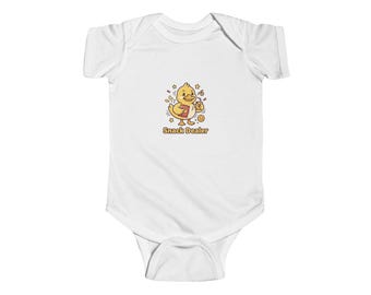 Sunshine Chick Illustration Infant Bodysuit | Cute Baby Chick Design