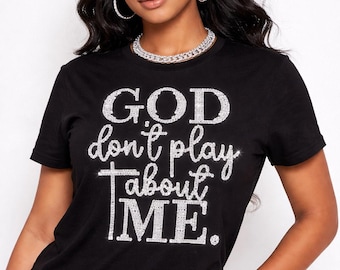 Rhinestone Graphic Tee | Faith Sparkle Christian Shirt (Digital Download)
