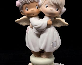 Vintage Precious Moments 1991 Angels We Have Heard on High Figurine #524921