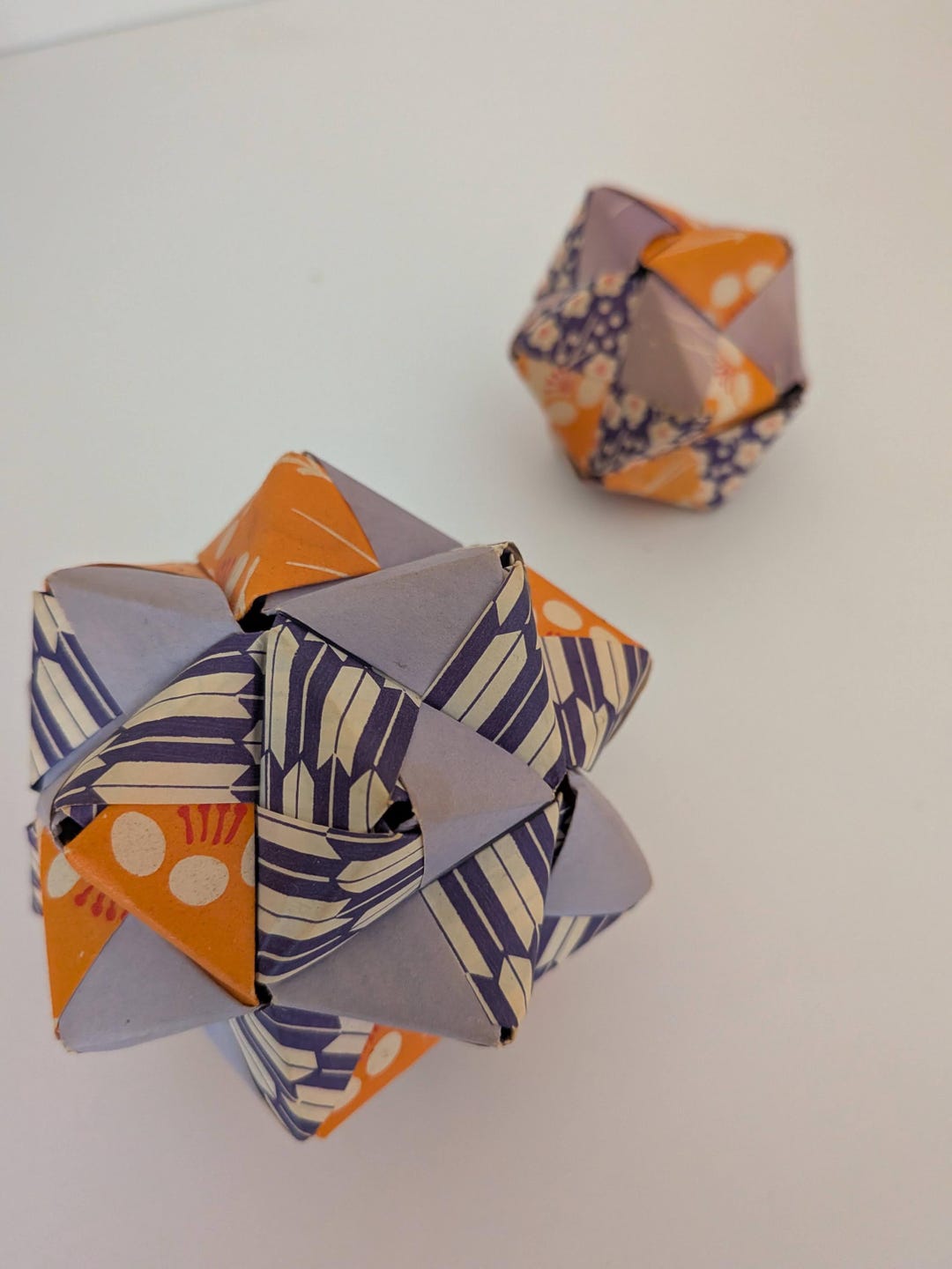 Kusudama Sonobe – Handmade Modular Origami | Customizable - Etsy