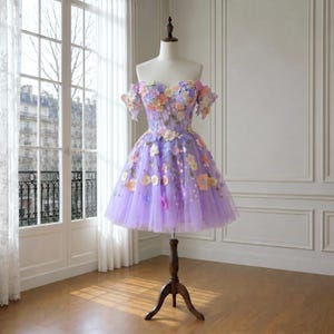 Lilac Homecoming Dress - Etsy Lilac Homecoming Dress - Etsy