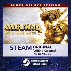 Borderlands 4 Super Deluxe Edition | PC Steam With Guide