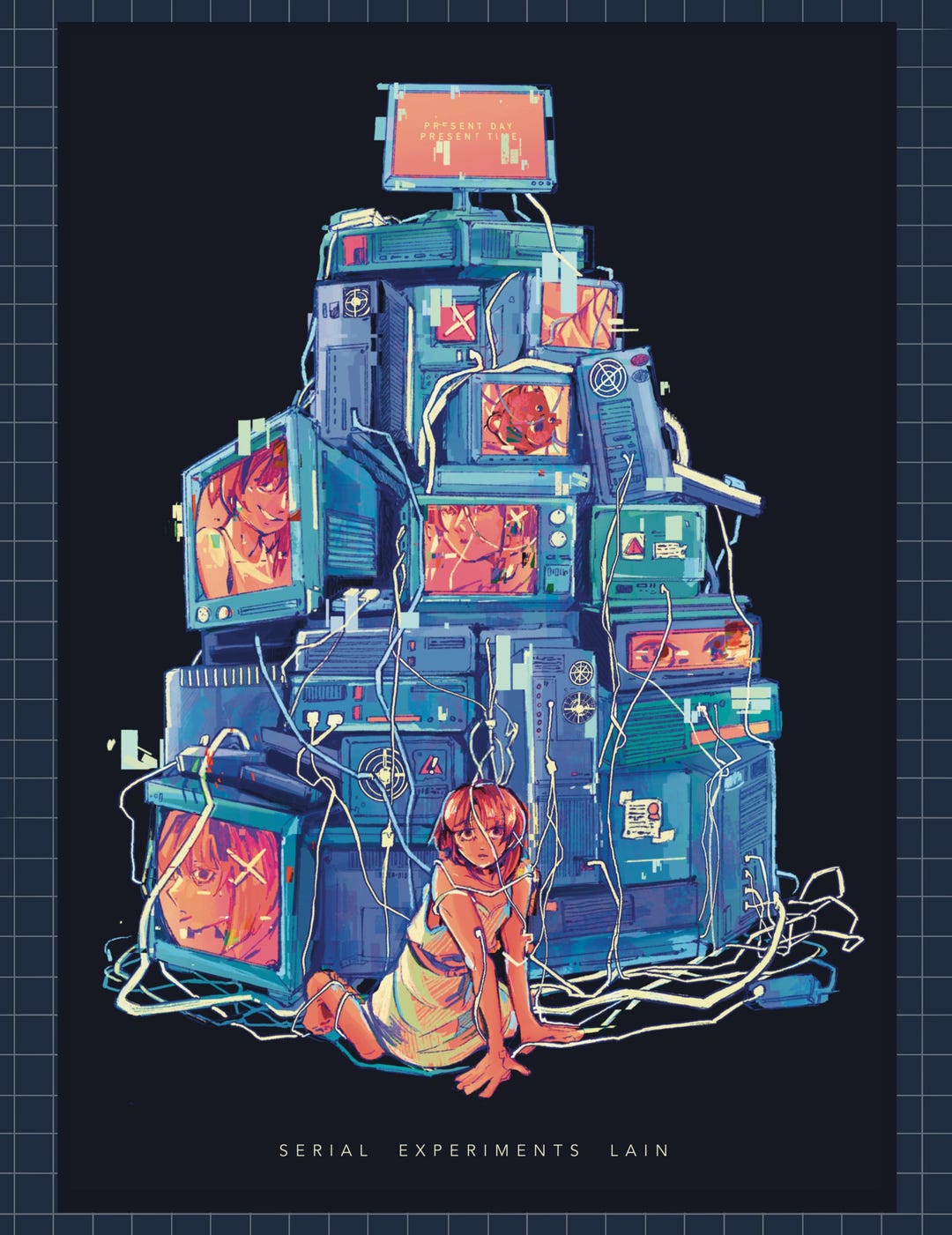 Serial Experiments Lain : A5 Print - Etsy