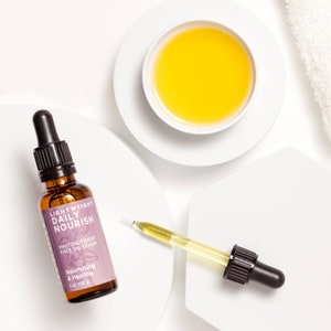 Lightweight Daily Nourish Face Oil Serum, Lightweight Moisturizer, Ora&#39;s Amazing Herbal, 1oz