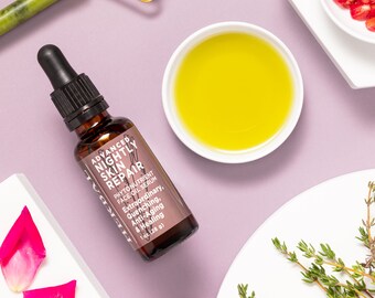 Advance Night Repair Face Oil, Organic Tamanu Serum for Smooth, Healthy Skin – Ora’s Herbal