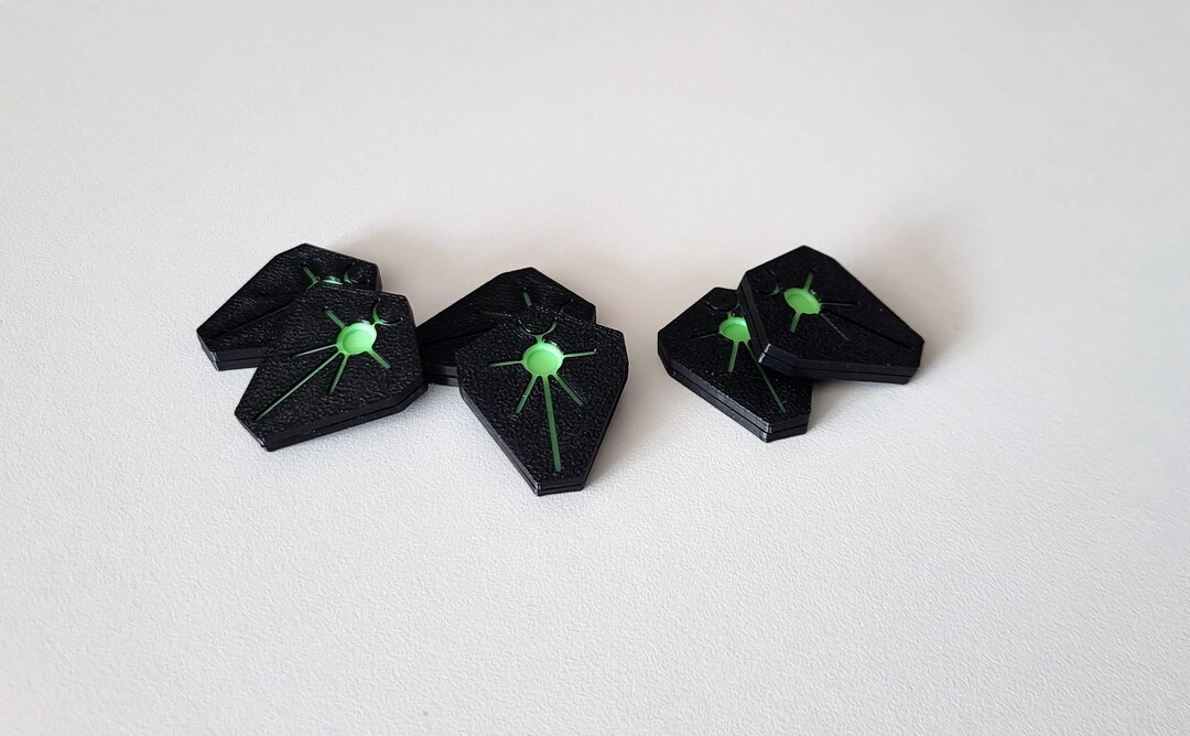 WH40K Necron Command Point Tokens [6] - Etsy