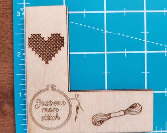 Patron magnétique en forme de L