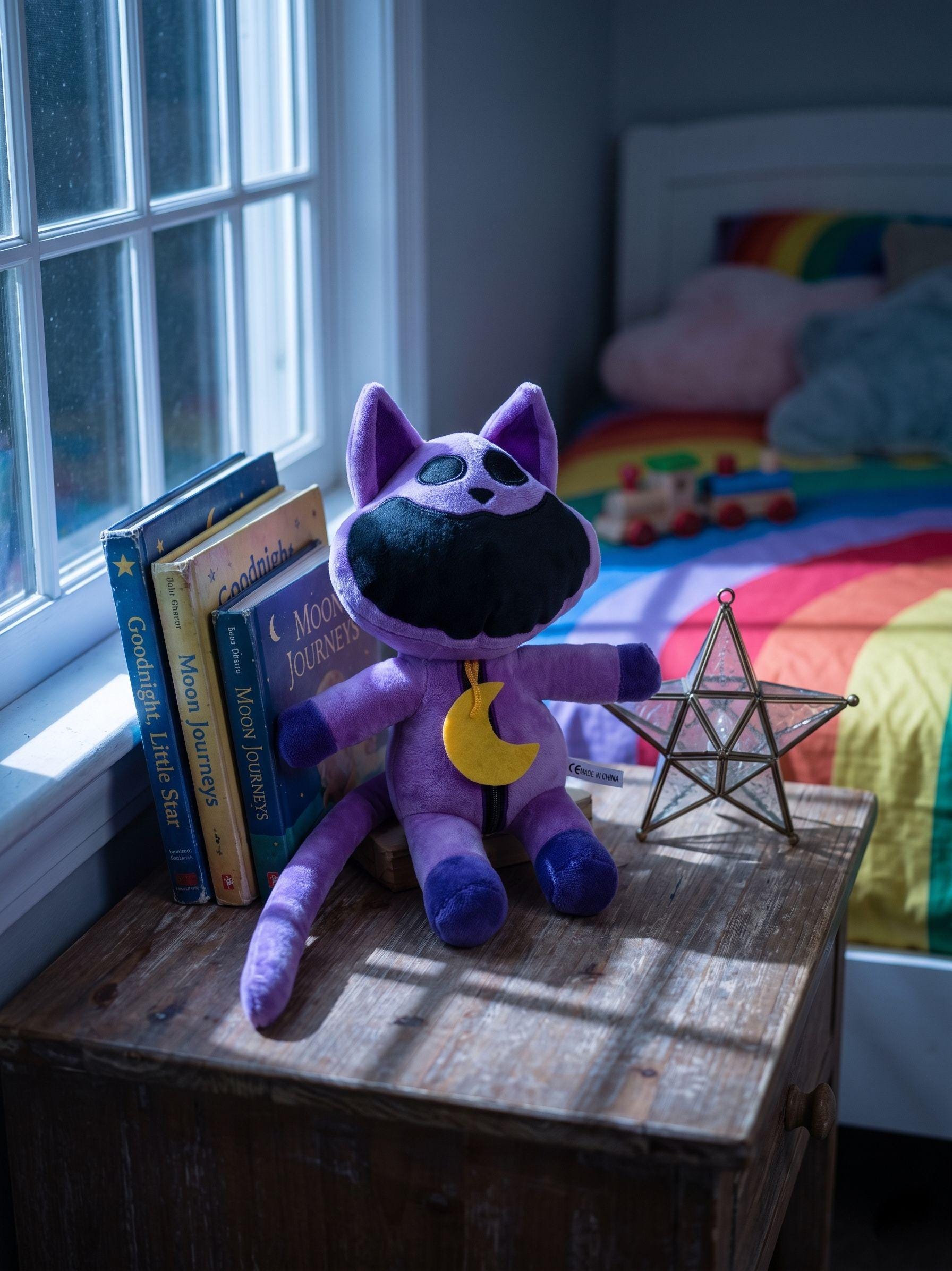 パープル猫様 Catnap monster toy - Etsy 日本
