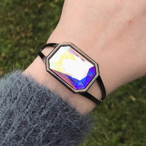 Aurora swarovski crystal friendship bracelet watch hot sale