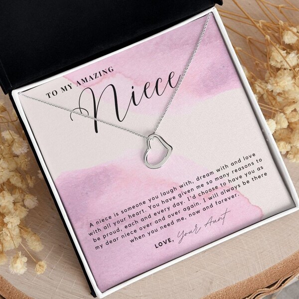 Niece Necklace Etsy