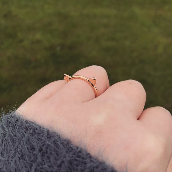 cat ears ring