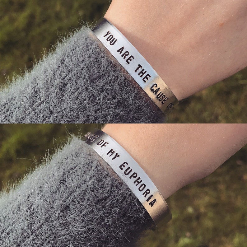 Bts Euphoria Lyrics Bracelet Jungkook Love Yourself Tear Army Etsy