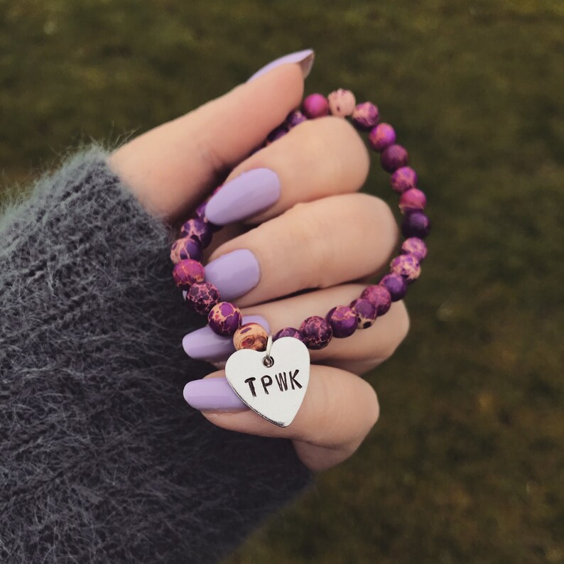 Harry Styles Treat People With Kindness Bracelet Heart Charm Etsy
