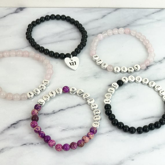 BTS Bracelet. Army Love BTS Bracelet. BTS Jewelry and Accessories