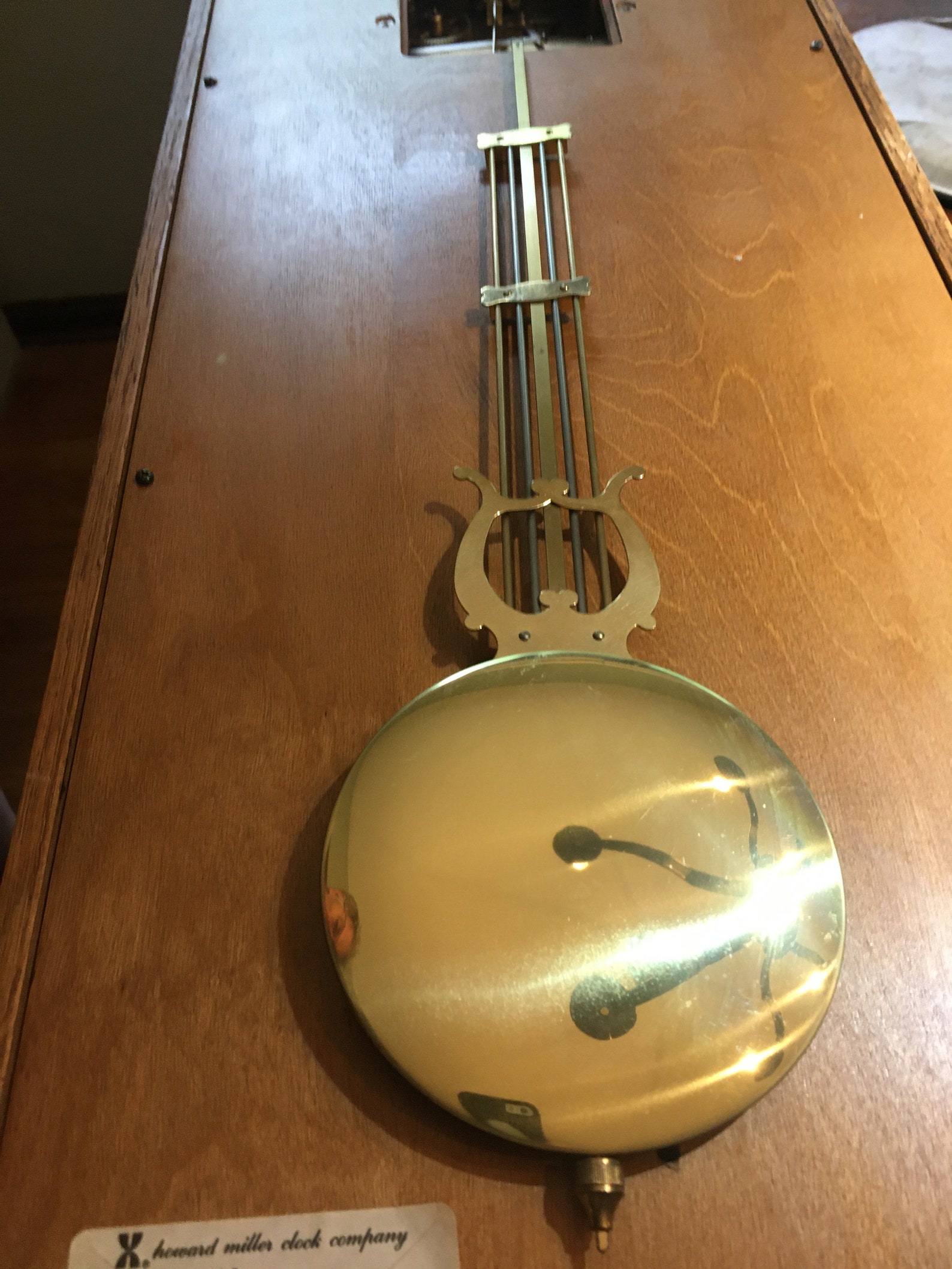 Vintage RARE HOWARD MILLER 613110 Westmont wall clock German Etsy