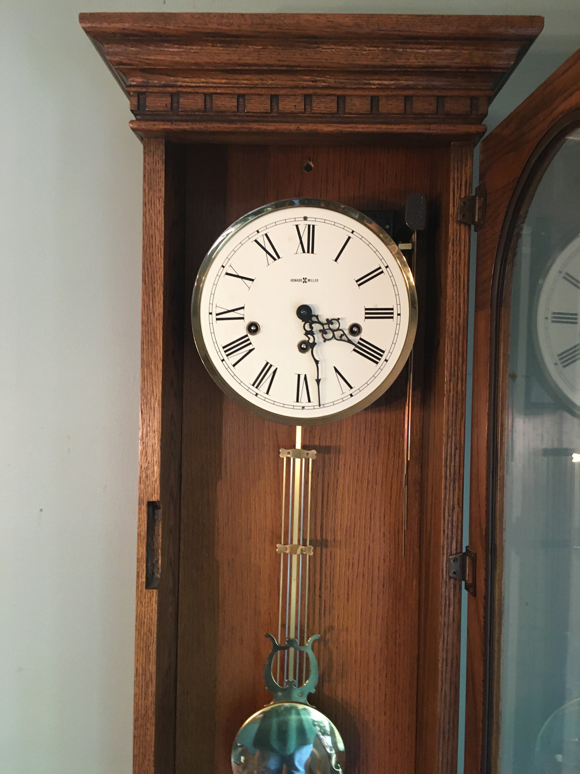 Vintage RARE HOWARD MILLER 613110 Westmont wall clock German Etsy