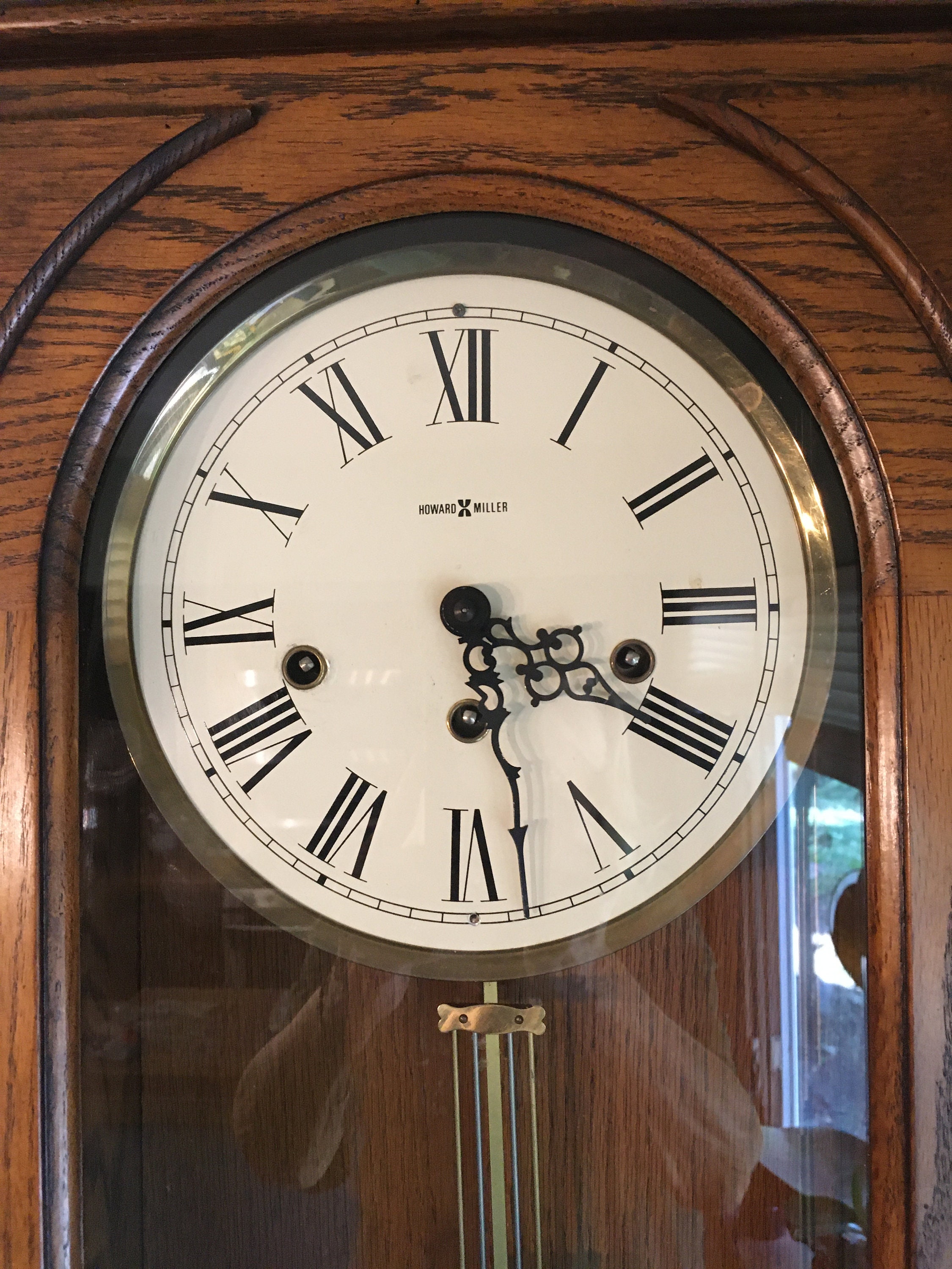 Vintage RARE HOWARD MILLER 613110 Westmont wall clock German Etsy