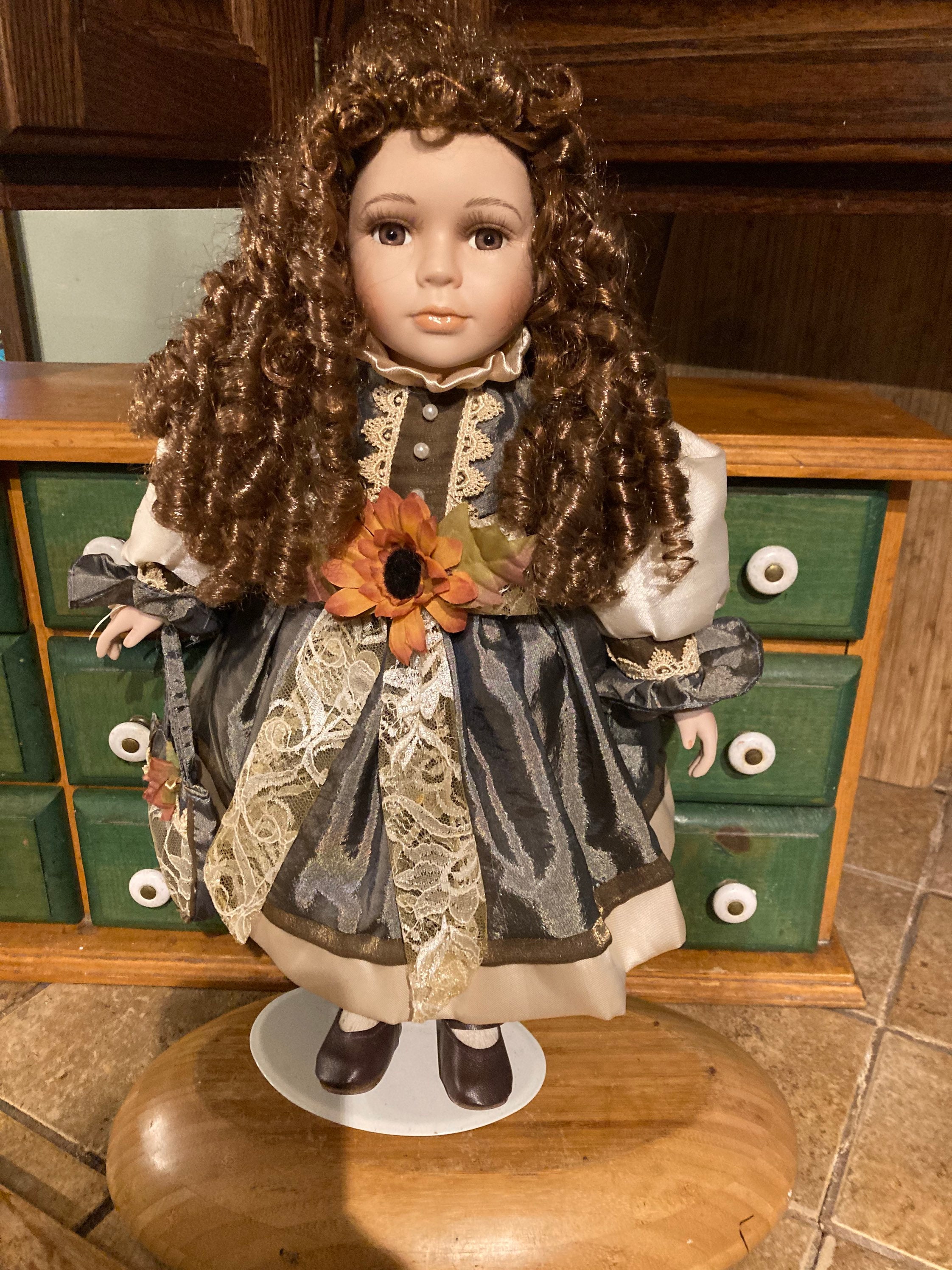 Duck House heirloom porcelain Doll 1604/5000 17 inches tall Etsy