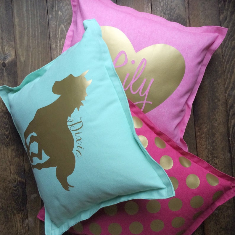 Horse Throw Pillow, Personalized Pillow, Running Mustang Pillow, Horse Lover, 14 X 14, Gifts for her, Color Options, Pillow and Form image 4