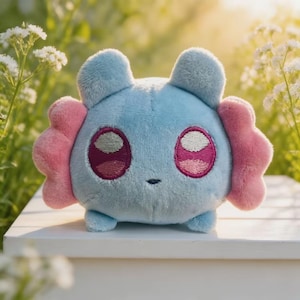 Rain World : poupée en peluche inspirée d'un limace Rivulet de 10 cm