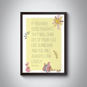 Good Thoughts Poster