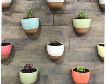 Stoneware Wall Planter