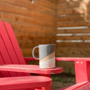 Stoneware Crackle Mug 12oz Sage grey