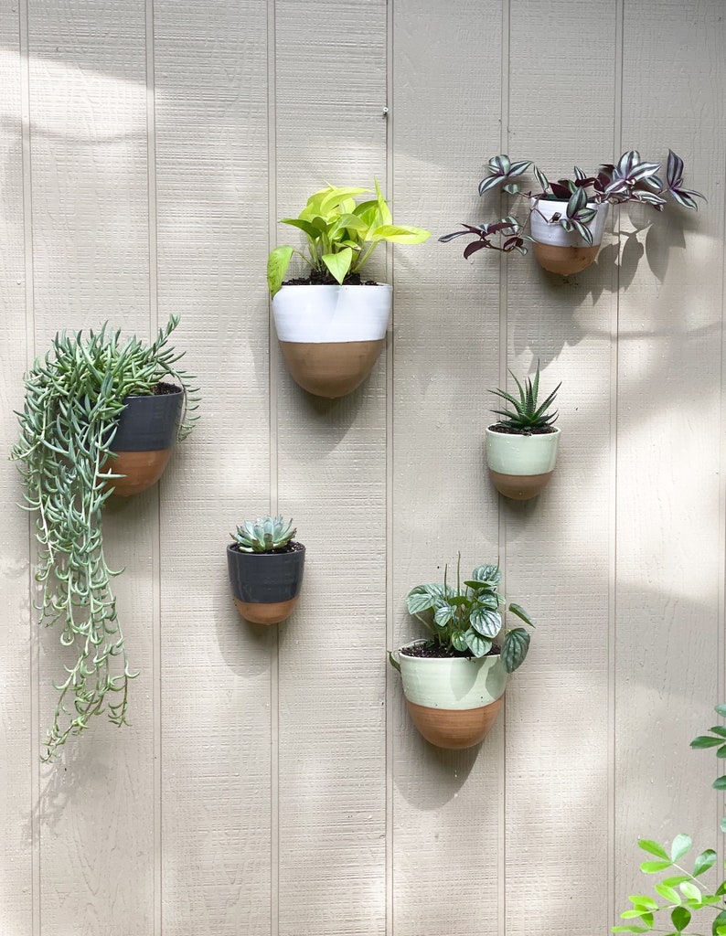 Stoneware Wall Planter image 3