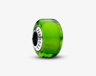 Green Mini Murano Glass Charm