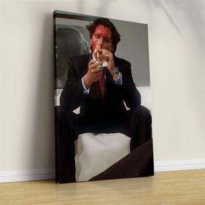 Patrick Bateman Poster: Amerikanische Psycho Kultfilmkunst