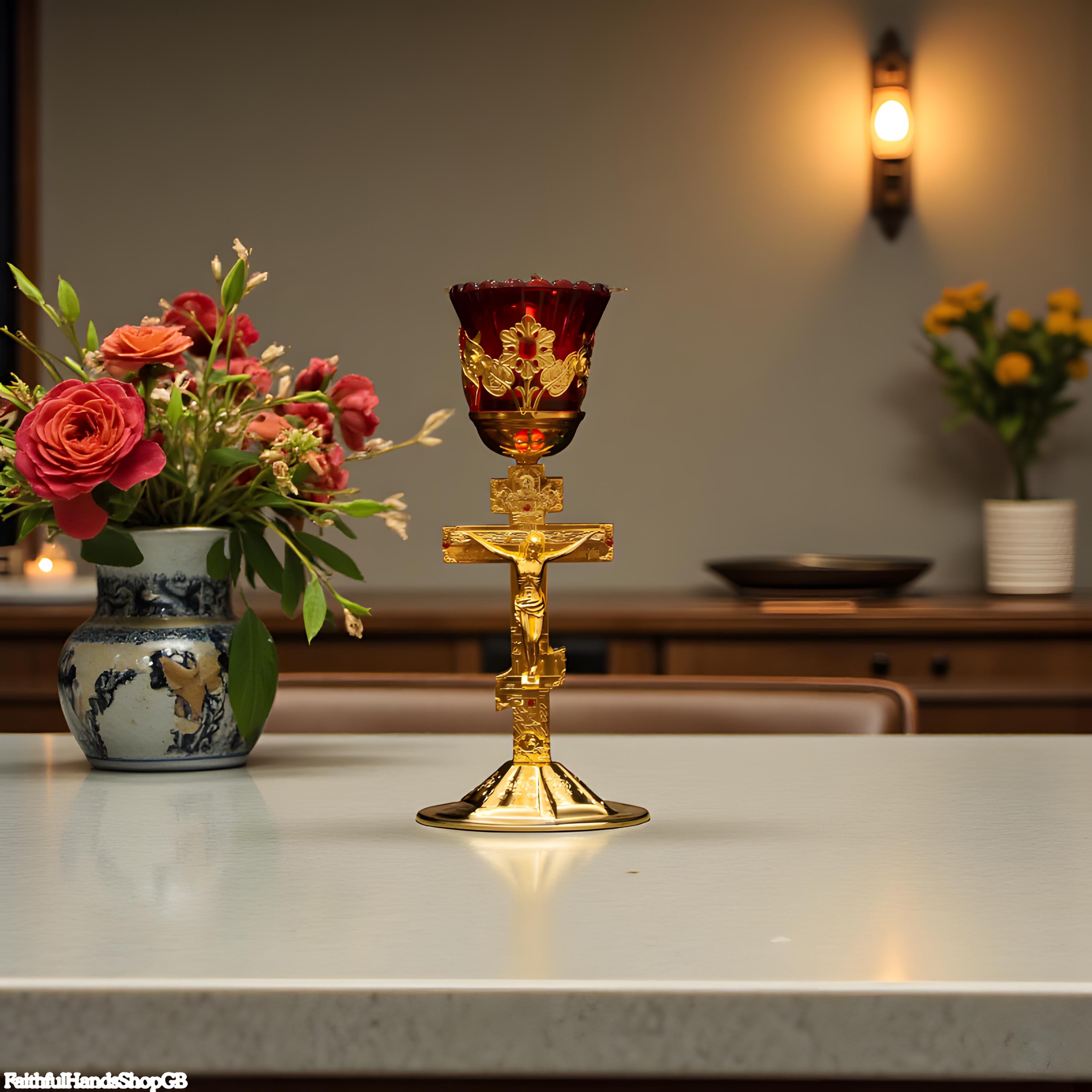 Catholic altar candle holder - Etsy 日本