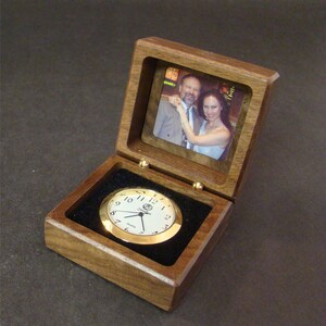 Ring Box, Love You to The Moon and Back Inlaid. Free Engraving and Shipping. RB-68 image 4