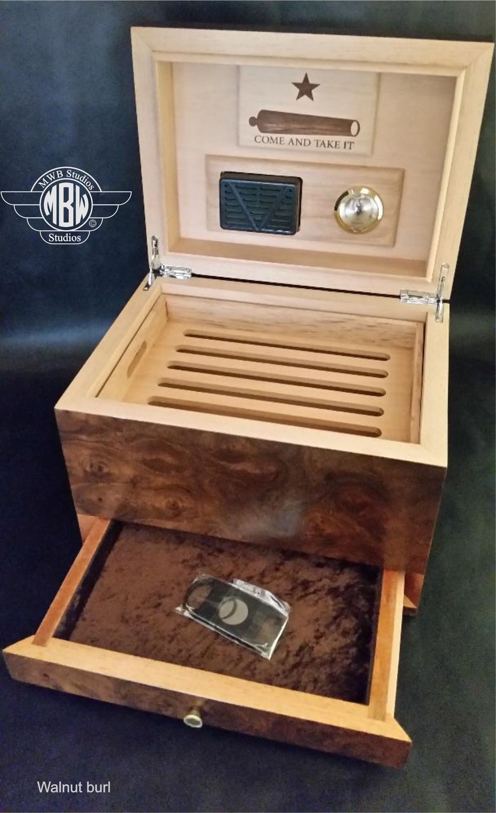 Handcrafted Humidor Made in the U.S. Free Shipping in the Etsy