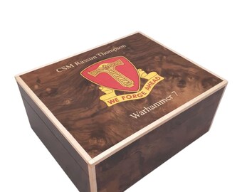 24 Count Handcrafted Humidor Made in the U.S.   Free engraving and shipping.