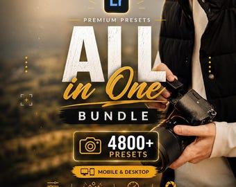 Über 4800 All-in-One Lightroom-Presets | Mobil & Desktop | Porträt, Hochzeit, Reise, Stimmungsvoll, Filmisch, Natur, Beauty, Urban