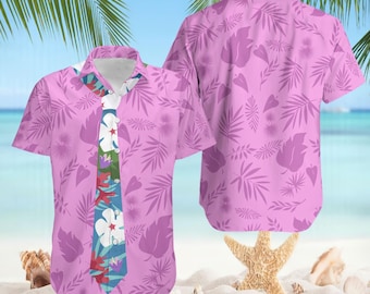 Camiseta hawaiana de verano de Nick Wilde de Zootopia 2, camiseta hawaiana de animales de Disneyland, camiseta hawaiana de Nick y Judy de Zootopia de Disneyland, regalo de Disneyland