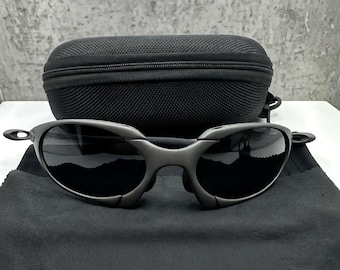 Gafas de sol Oakley X-Metal Romeo vintage: estilo años 90, metal negro, lentes polarizadas Prism.