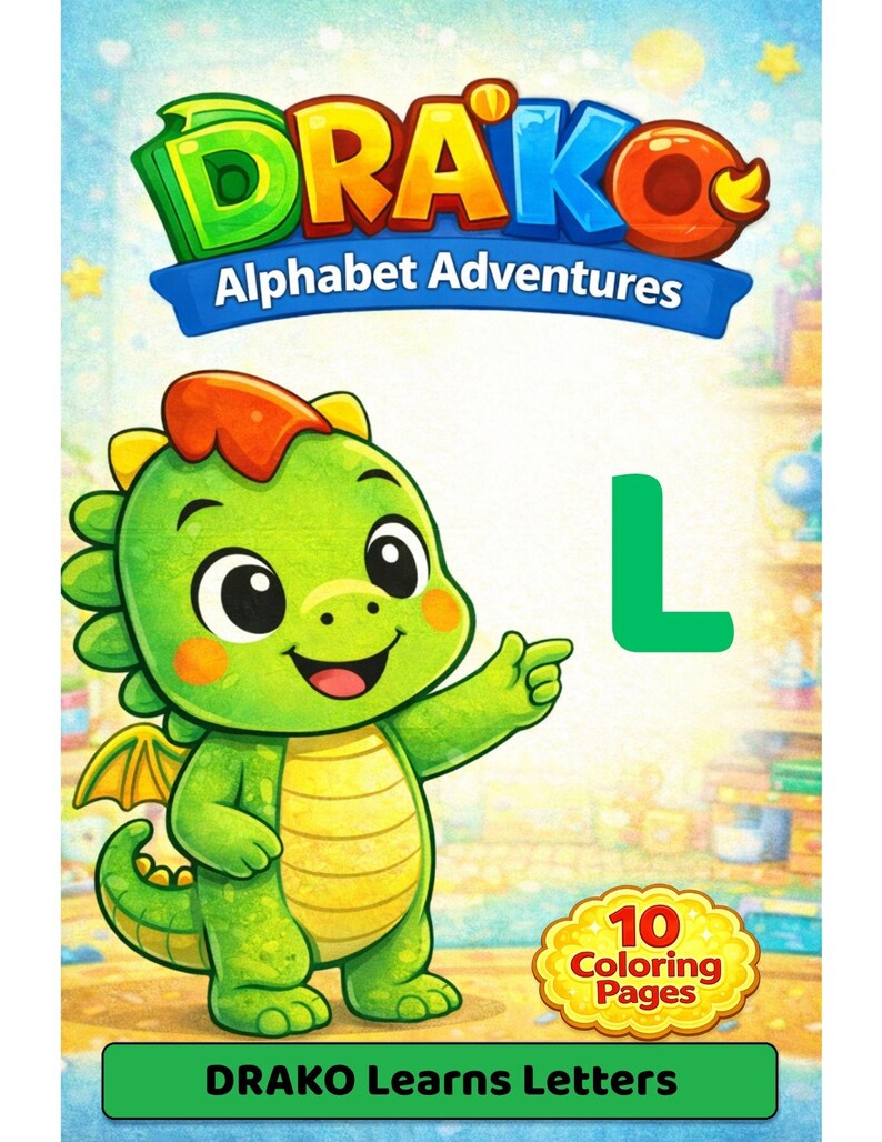 L is for Lion Coloring Pages for Toddlers Ages 2–5 | Letter L Printable ...