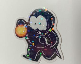 John Grace-stickers (2 inch, sterholo, vinyl)
