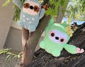 Cactus Sloth CROCHET PATTERN ONLY