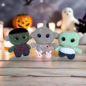 Frank & Robot CROCHET PATTERN ONLY