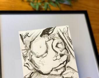Custom Ultrasound Photo Painting
