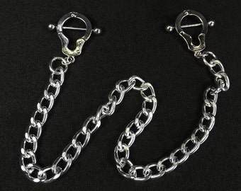 Nipple Jewelry Chains and Leash Surgical stainless steel 14g | Etsy