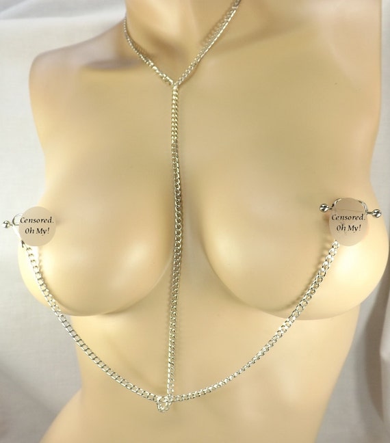 bdsm slave pierced chain leash Sexual orgasm audio