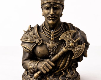 Posąg Szango symbolizujący sprawiedliwość i siłę | Malowany ręcznie